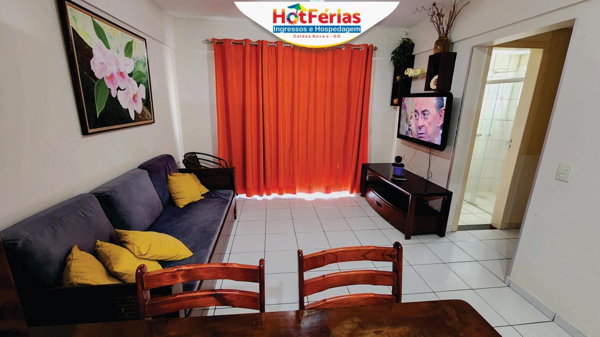 Flat Paradise, Piscinas Termais, Proximo Ao Centro - Hotferias Caldas Novas Zewnętrze zdjęcie