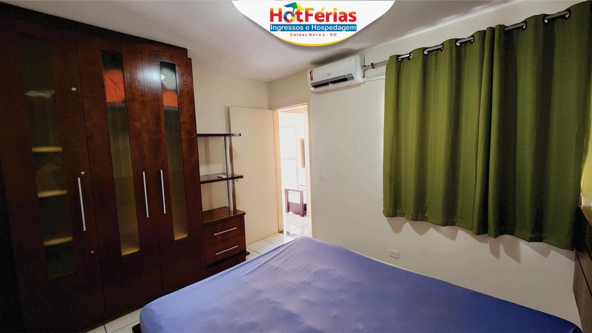 Flat Paradise, Piscinas Termais, Proximo Ao Centro - Hotferias Caldas Novas Zewnętrze zdjęcie