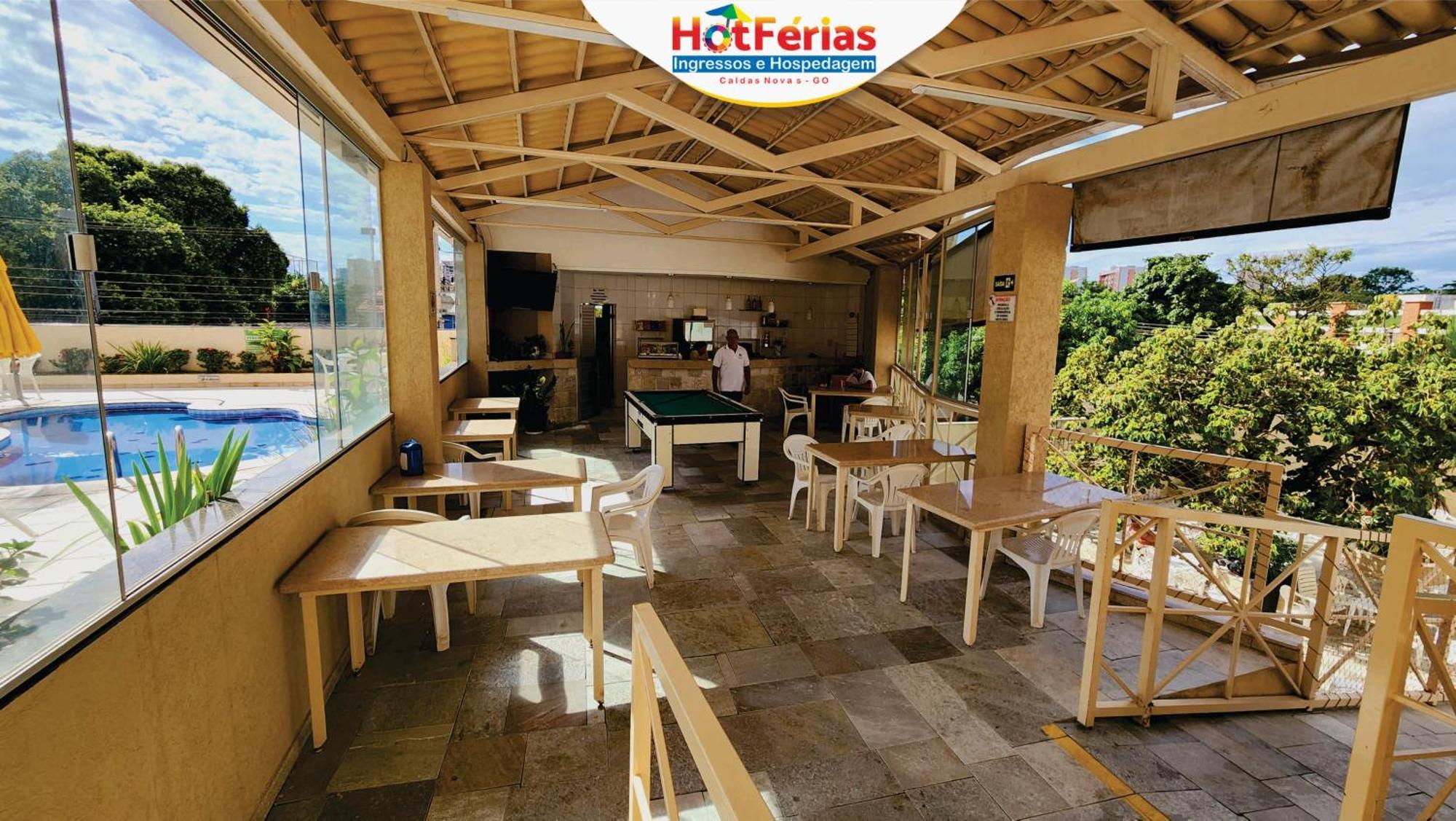 Flat Paradise, Piscinas Termais, Proximo Ao Centro - Hotferias Caldas Novas Zewnętrze zdjęcie