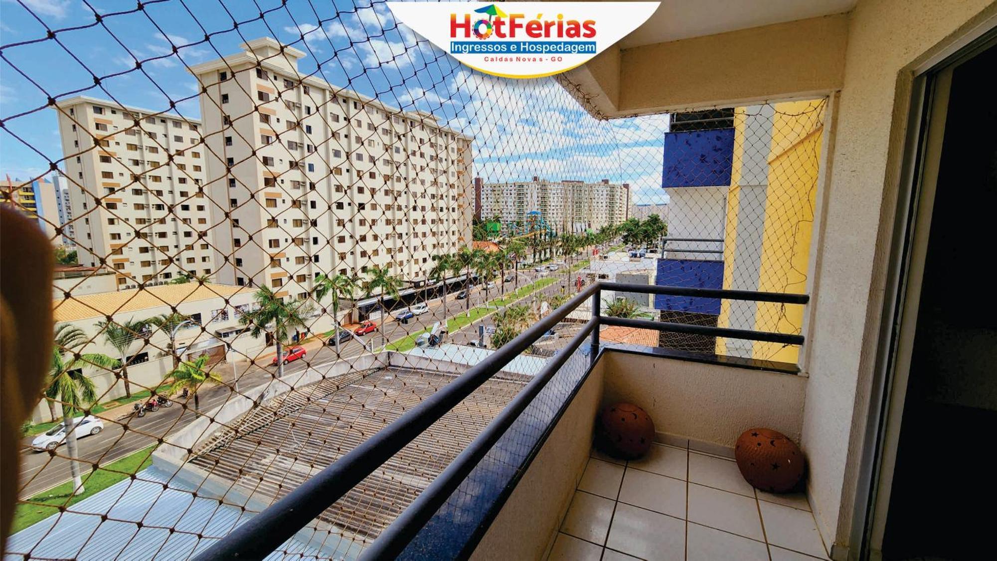 Flat Paradise, Piscinas Termais, Proximo Ao Centro - Hotferias Caldas Novas Zewnętrze zdjęcie